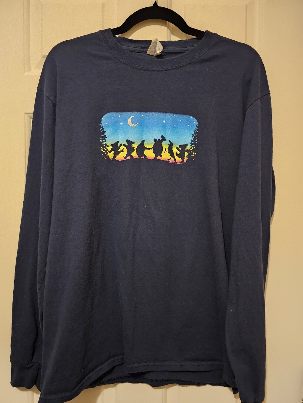 Grateful Dead 1996 T. Carpenter Graphic Long Sleeve Shirt Men’s Large